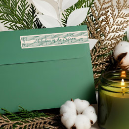 Elegant Fa La Christmas Carol Vintage Sheet Music ラップアラウンドラベル