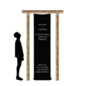 Elegant Fabric Wedding Welcome Banner - Ruby Red 横断幕