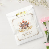 Elegant Fairytale Prince Castle Baby Shower フェイバーバッグ (封をした状態)