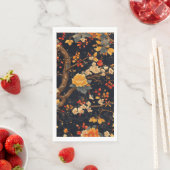 Elegant Fall Chinoiserie Paper Plate (インサイチュ)