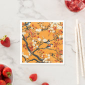 Elegant Fall Chinoiserie Paper Plate スタンダードカクテルナプキン (インサイチュ)
