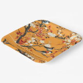 Elegant Fall Chinoiserie Paper Plate ペーパープレート (傾斜あり)