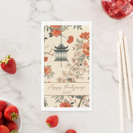 Elegant Fall Chinoiserie Thanksgiving (インサイチュ)