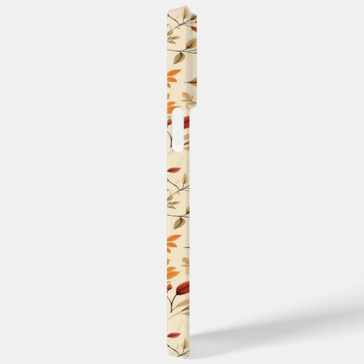 Elegant Fall Floral Pattern Case-Mate iPhoneケース (裏面 / 右)
