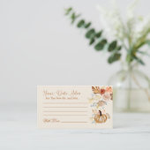 Elegant Fall Rustic Date Night Ideas  エンクロージャーカード (スタンド正面)