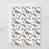 Elegant Family Christmas Card | Photo Collage シーズンカード (裏面)