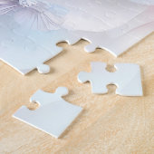 Elegant Fan and Florals ジグソーパズル (側面)