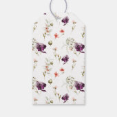 Elegant Fantasy Floral Bridal Shower ギフトタグ (裏面)
