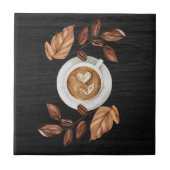 Elegant Farmhouse Coffee Mug Art Café  タイル (正面)