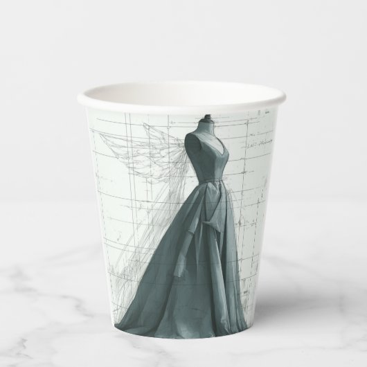 Elegant Fashion Birthday Paper Cups – Perfume  紙コップ (正面)