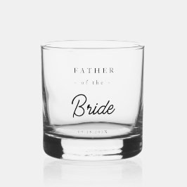 Elegant Father of the Bride ウイスキーグラス