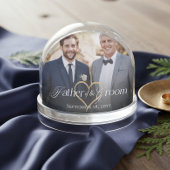 Elegant Father of the Groom Photo Memory Keepsake