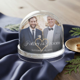 Elegant Father of the Groom Photo Memory Keepsake