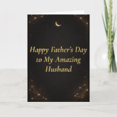 Elegant Father’s Day Card for Husband from Wife カード (正面)