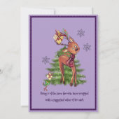 Elegant Favorite Things Gift Exchange I Night Sky 招待状 (裏面)