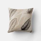 Elegant Feathers Pillow クッション (裏面)