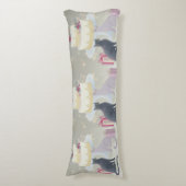 Elegant Festive Feline Celebration ボディピロー (正面縦)