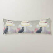 Elegant Festive Feline Celebration ボディピロー (正面)