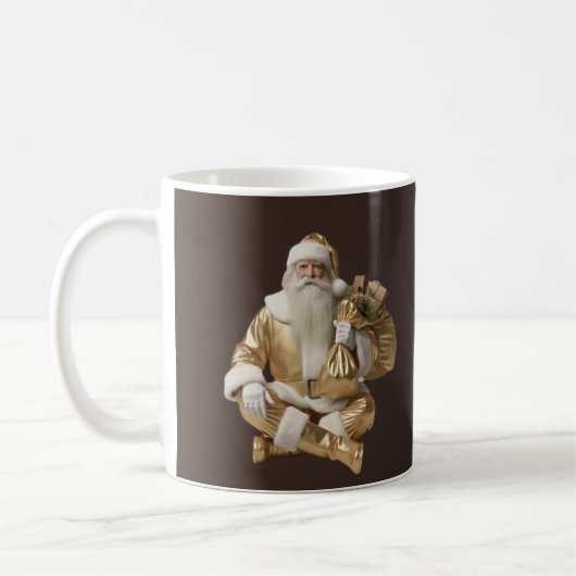 Elegant Festive Holiday Mug Design - Perfect  コーヒーマグカップ (左)