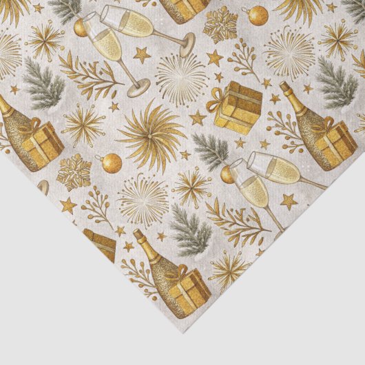 Elegant Festive New Year Luxe Aesthetics 薄葉紙 (詳細)