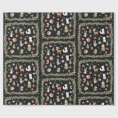 Elegant Festive Season Gift Wrapping Paper ラッピングペーパー (フラット)