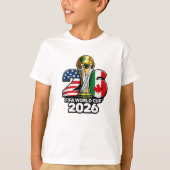 Elegant FIFA World Cup 2026 Kids Tシャツ (正面)