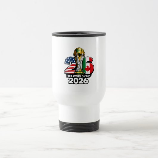 Elegant FIFA World Cup 2026 Travel/Commuter Mug トラベルマグ (中央)