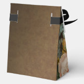 Elegant Fine Art Floral Still Life Wedding フェイバーボックス (裏面)