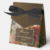 Elegant Fine Art Floral Still Life Wedding フェイバーボックス (正面)