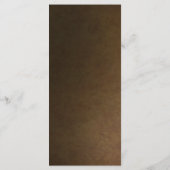 Elegant Fine Art Floral Still Life Wedding メニュー (裏面)