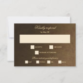 Elegant Fine Art Floral Still Life Wedding 出欠カード (正面)