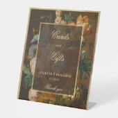 Elegant Fine Art Floral Still Life Wedding 台座サイン (正面)