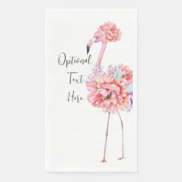 Elegant Flamingo Party Napkin