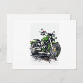 Elegant Flat Card – Personalized & Minimalist Des (正面/裏面)