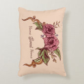 Elegant Floral アクセントクッション (正面(垂直))