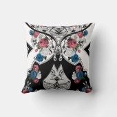 Elegant Floral  クッション (裏面)