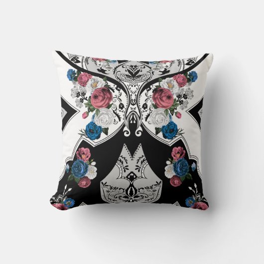 Elegant Floral クッション (正面)