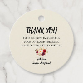 Elegant Floral フェイバータグ