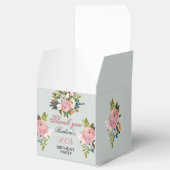 Elegant Floral 90th Birthday  フェイバーボックス (オープン)