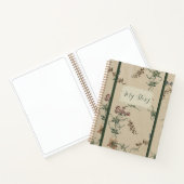 Elegant Floral Antique Pattern ノートブック (内部)
