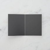 Elegant Floral Arch Frame Birthday Invitation 招待状 (内部)