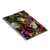 Elegant Floral Arrangement Botanical Notebook ノートブック (右側)