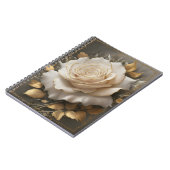 Elegant Floral Art Design  ノートブック (左側)