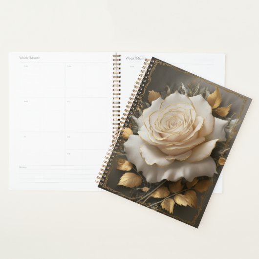 Elegant Floral Art Design Planner プランナー手帳 (ディスプレー)