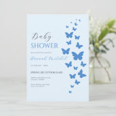 Elegant Floral Baby Shower Invitation Customizable 招待状 (スタンド正面)