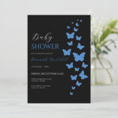 Elegant Floral Baby Shower Invitation Customizable 招待状 (スタンド正面)