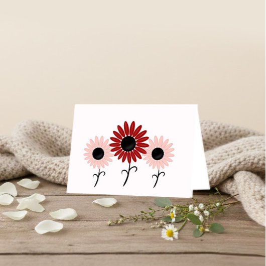 Elegant floral birthday card シーズンカード