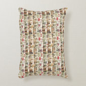 Elegant Floral Bookshelf  アクセントクッション (正面(垂直))