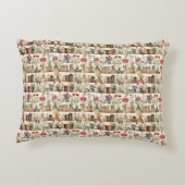 Elegant Floral Bookshelf  アクセントクッション (裏面)