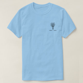 Elegant Floral Bouquet Line Art Tシャツ